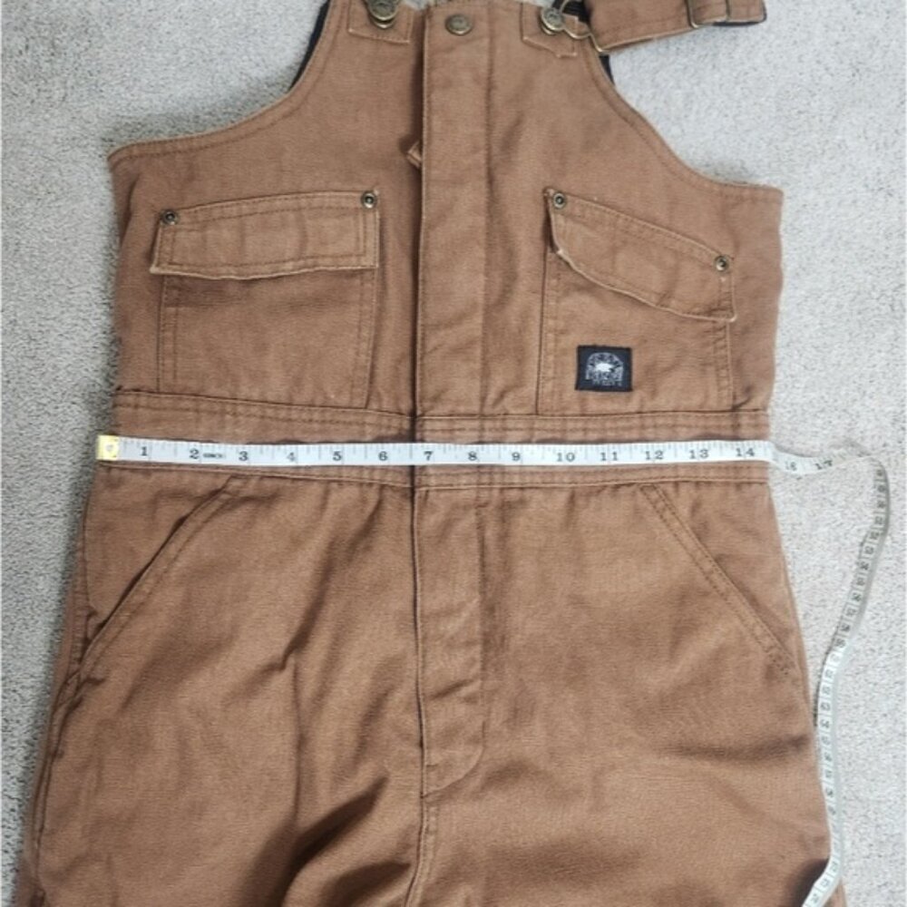 Polar King Saddle Insulated Duck Youth Bib Overalls Youth Size Medium Farm Ranch - Picture 11 of 15